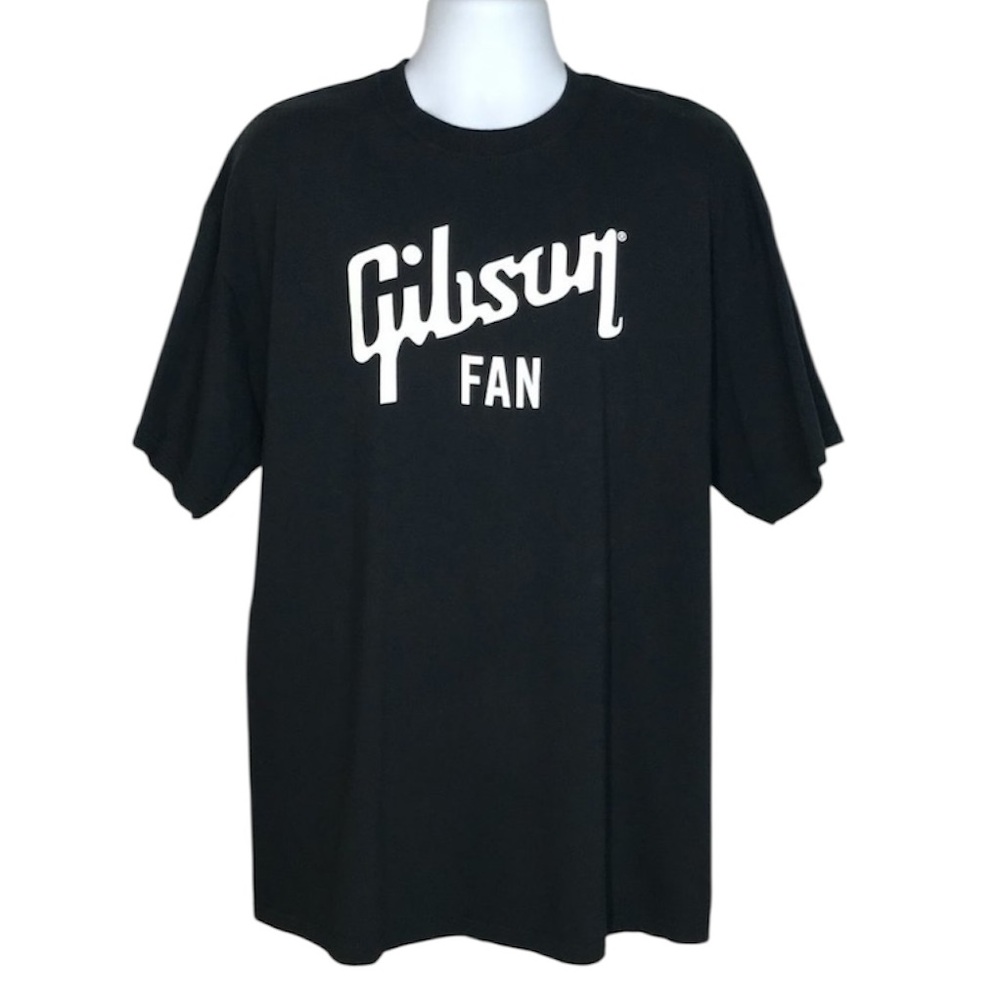 S/S T-Shirt - Gibson Guitars Logo | Black | X-Large